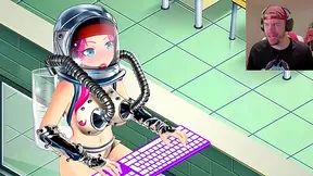 Maid Bot Rides Masters Cock for Naughty Xmas Lovemaking Fun
