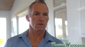 Stepfather seduced by stepdaughter gets to fill her holes