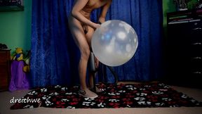 fucking a transparent balloon