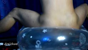 fucking a transparent balloon