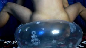 fucking a transparent balloon
