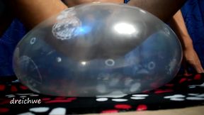 fucking a transparent balloon