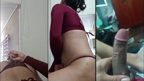 compilation my sissy journey - hard clitty, cum and feminization