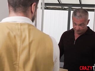 Hawt chick drank large shlong and enjoyed hardcore anal invasion