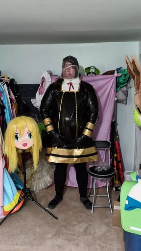Kigurumi PVC Cosplay Breathplay Crotch Tube and Vibraitor