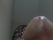 Prefun Straight Edge Precum Dangling Close Up Cock Twink Shorties