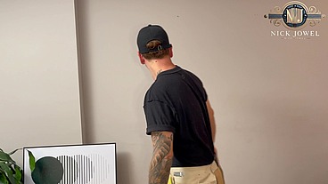 Wow! hot REDHEAD boss lady smooth talks House Painter into sex!