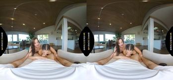 Unexpected Yoga Session Leads to an Exciting Threesome with Aubree Valentine & LaSirena69!