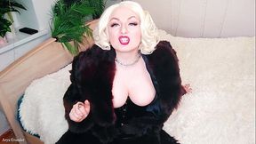 FUR fetish JOI jerk off instructions - fetish Mistress seduces - horny dirty talking