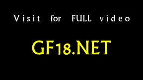 Pretty brunette girl rides up fat knob