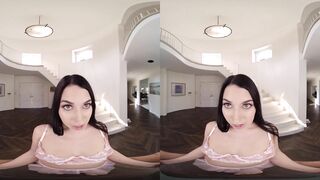 Anniversary Fuck With Natural Teen Babe Alex Coal VR Porn