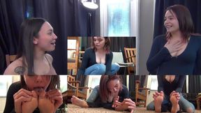 Stylist Mitzy Loves Sucking Candice's Feet