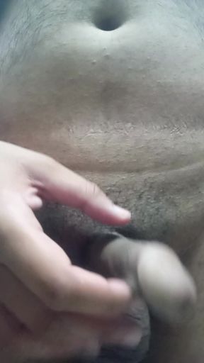 Masturbation in the bathroom