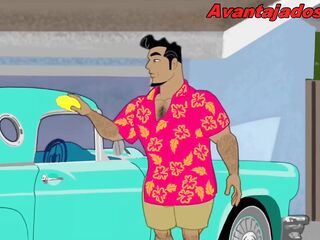 Homo or Darksome-Skinned Toon with Great Gift