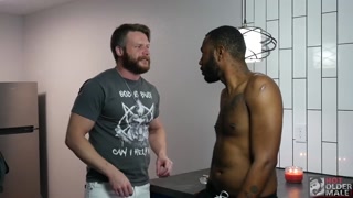 Hunk Brian Bonds gets Fucked Raw by Hung Uncut Top