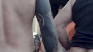 Hairy Hunks - Step-Dad & Friend Share Hot Twink's Ass