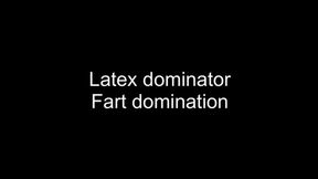 Gay fart bondage latex domination