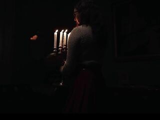 Vampire Seduction in Old Gothic Manor - Nerdy Cutie Gets Mesmerized by Century Old Hawt Blond Owner
