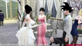 el matrimonio de milk episodio 2 la boda de goku su esposa hipnotizada y follada al frente su marido le dan duro por el culo como una perra y puta netorare dragon ball porn hentai