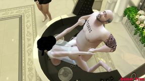 el matrimonio de milk episodio 2 la boda de goku su esposa hipnotizada y follada al frente su marido le dan duro por el culo como una perra y puta netorare dragon ball porn hentai