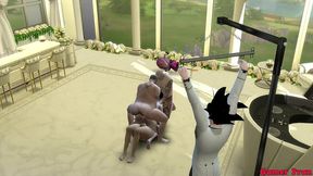 el matrimonio de milk episodio 2 la boda de goku su esposa hipnotizada y follada al frente su marido le dan duro por el culo como una perra y puta netorare dragon ball porn hentai