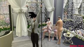 el matrimonio de milk episodio 2 la boda de goku su esposa hipnotizada y follada al frente su marido le dan duro por el culo como una perra y puta netorare dragon ball porn hentai