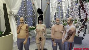 el matrimonio de milk episodio 2 la boda de goku su esposa hipnotizada y follada al frente su marido le dan duro por el culo como una perra y puta netorare dragon ball porn hentai