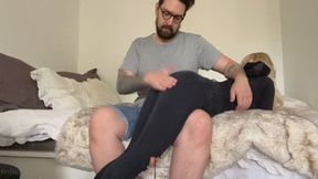 Otk spanking and thermometer