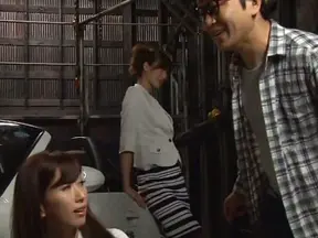 Sexy Japanese race queens have sex with their driving instructors