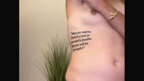 Hairy Armpits Self Tickle AVI Version