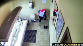 ”Tanning Booth Butt Peaky”