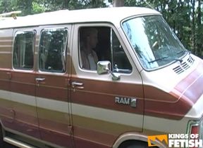 Guy sucks a dick and with his friend pick up two dudes to stroke their cocks