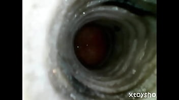 Cumming Inside Clear Fleshlight View Inside Down Hole Hot