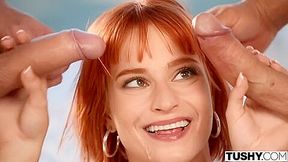 Stunning Redhead Has Intense Dp