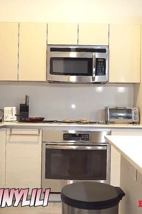 Slutty Bunny Takes Backshots in Her Kitchen