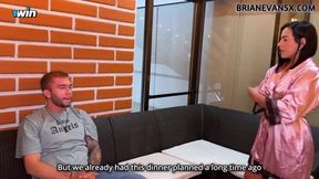 BrianEvansx and Kyleiellish team up to cheat on their cheating wives with a hot MILF in a wild cowgirl ride