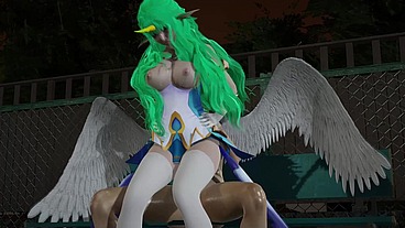 Lol: Riven Futa cunnilingus Soraka hentai