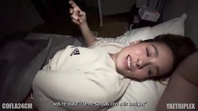 POV doing a favor to my best friend'_s little stepsis YAETRIPLEX! COFLA24CM