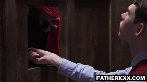FatherXXX.com - Altar blowjob confessions after church