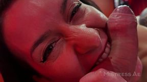 fangs out 1: red room cock biting pov with mistress ae & miss flora