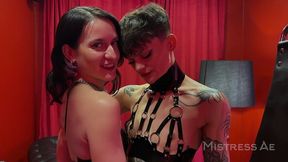 fangs out 1: red room cock biting pov with mistress ae & miss flora