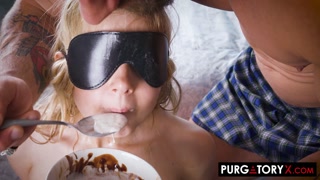 PURGATORYX Coco Lovelock sucks her stepdads dick