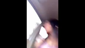 She is a very Horny Shemale Wanking it in the Car and B