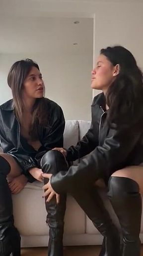 We Fuck with the Rubbing of Leather and That Wets Us a Lot