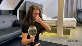 rlp 78: new face stefani jameson first piss drinking.