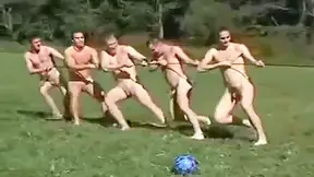 Fit Lads Shower After Training