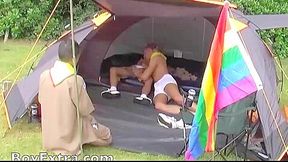 Threeway in the tent