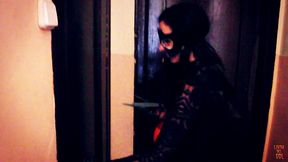 noche de halloween - terror anal - linda del sol & cris angelo