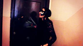 noche de halloween - terror anal - linda del sol & cris angelo
