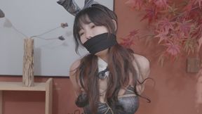 Black Stocking Bunny Girl